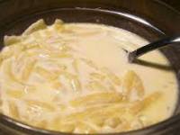 Суп молочный с макаронными изделиями