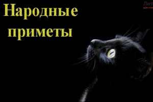 Народные приметы и суеверия